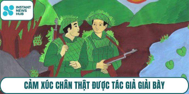 Cảm xúc chân thật được tác giả giải bày