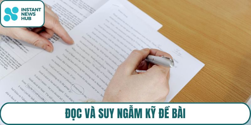 Đọc và suy ngẫm kỹ đề bài
