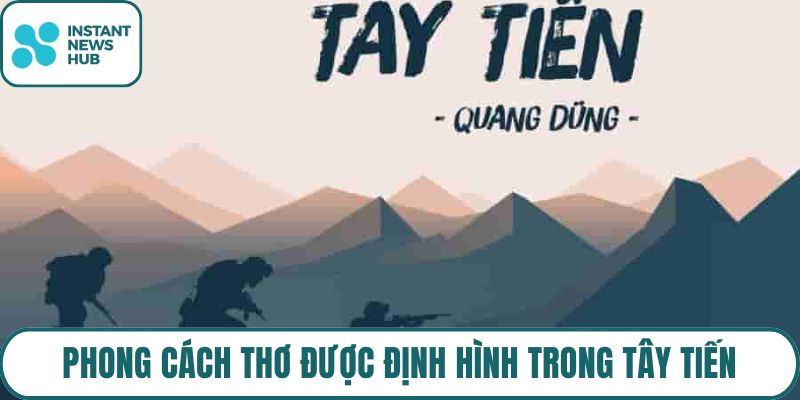 Phong cách thơ được định hình trong Tây Tiến