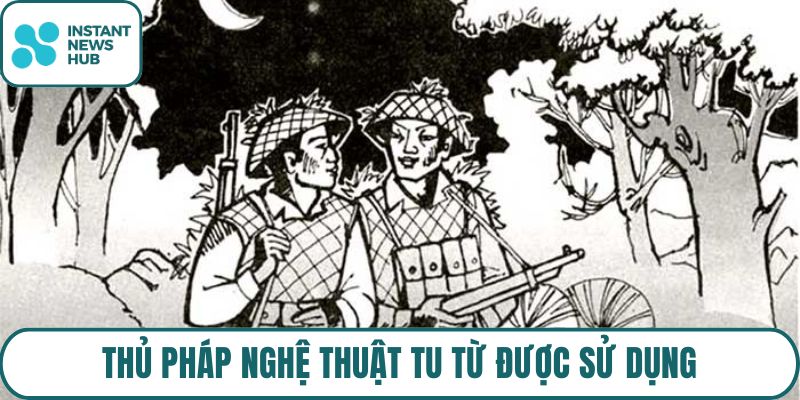Thủ pháp nghệ thuật tu từ được sử dụng